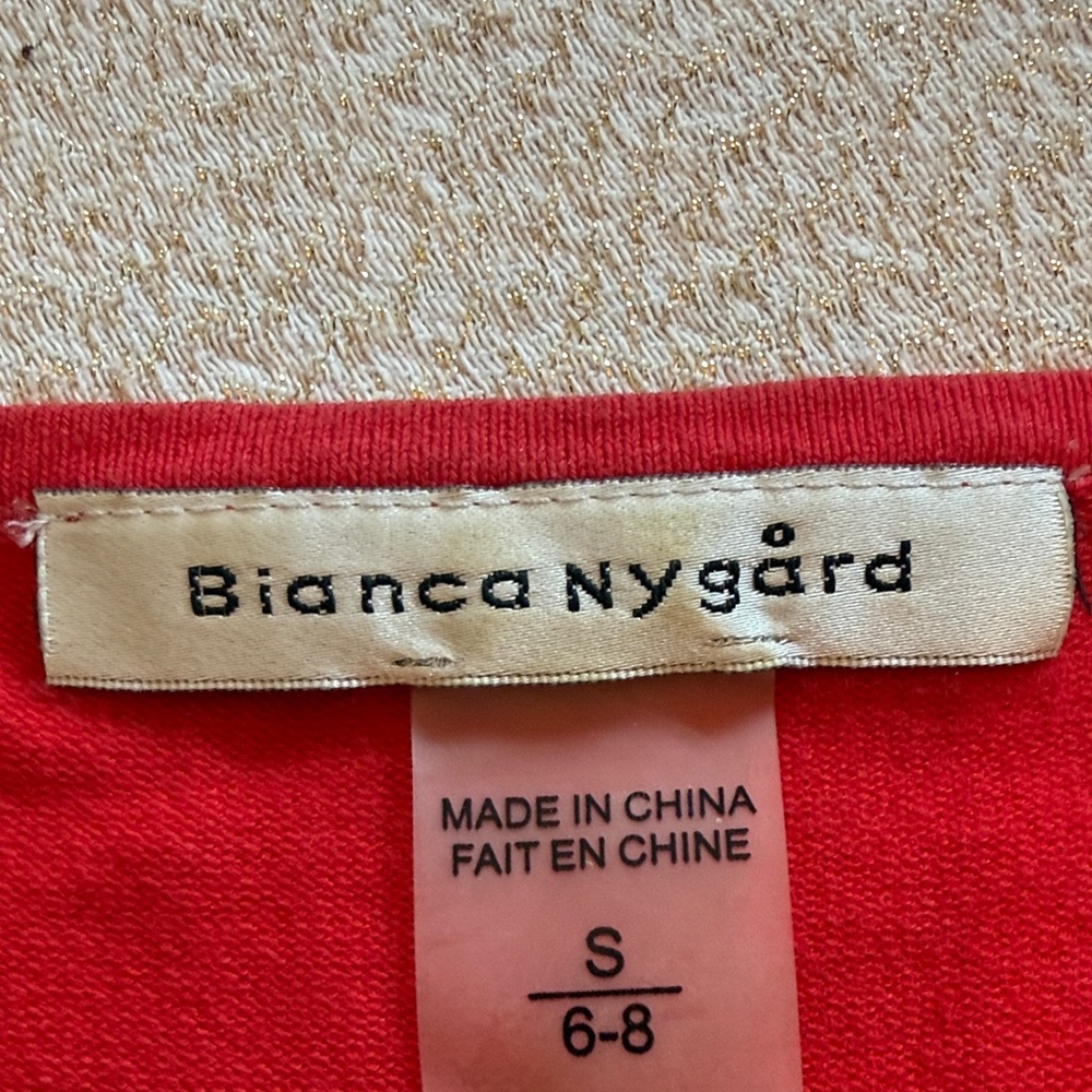 Red Button-Up Cardigan - Picture 2 of 5